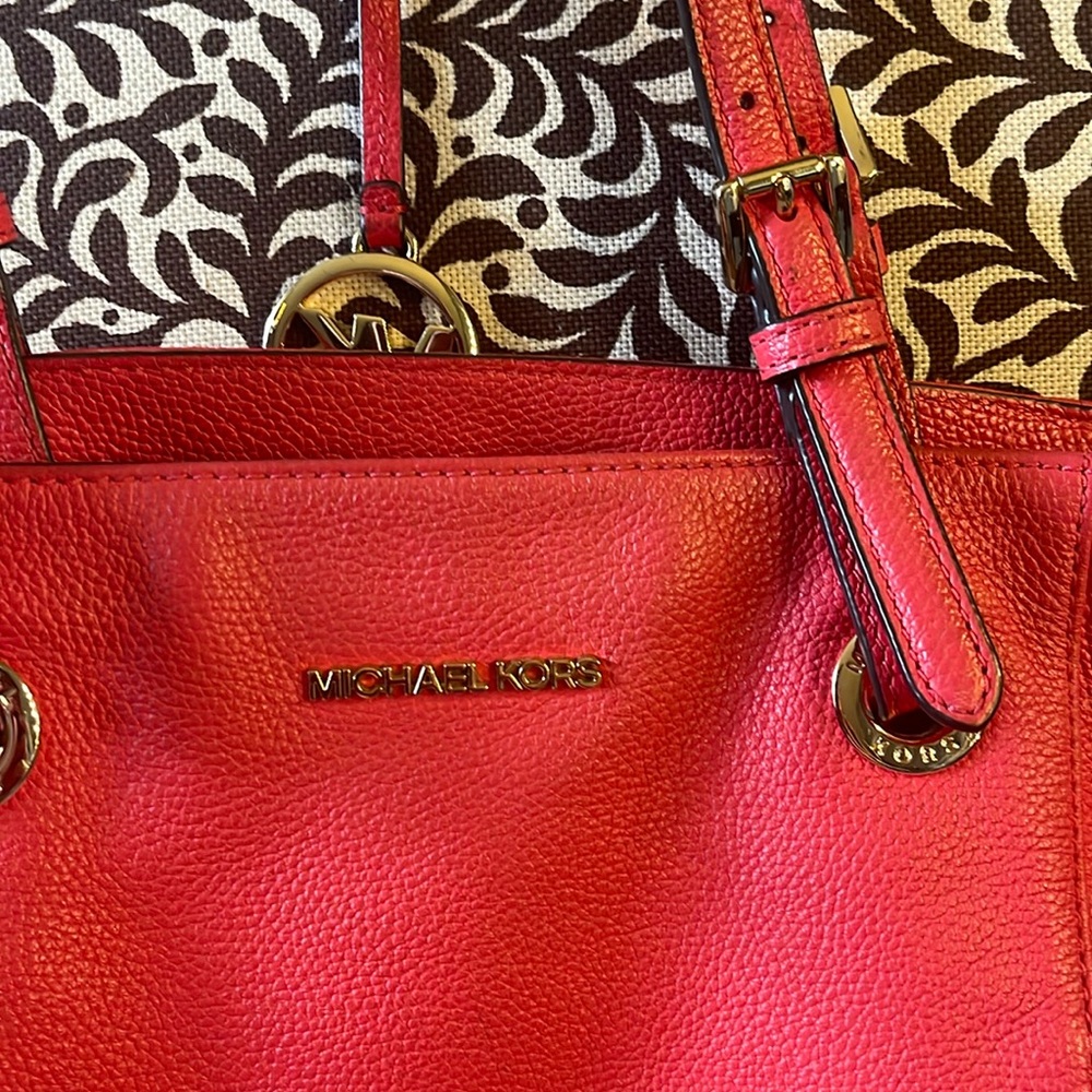 Red Michael Kors Purse!